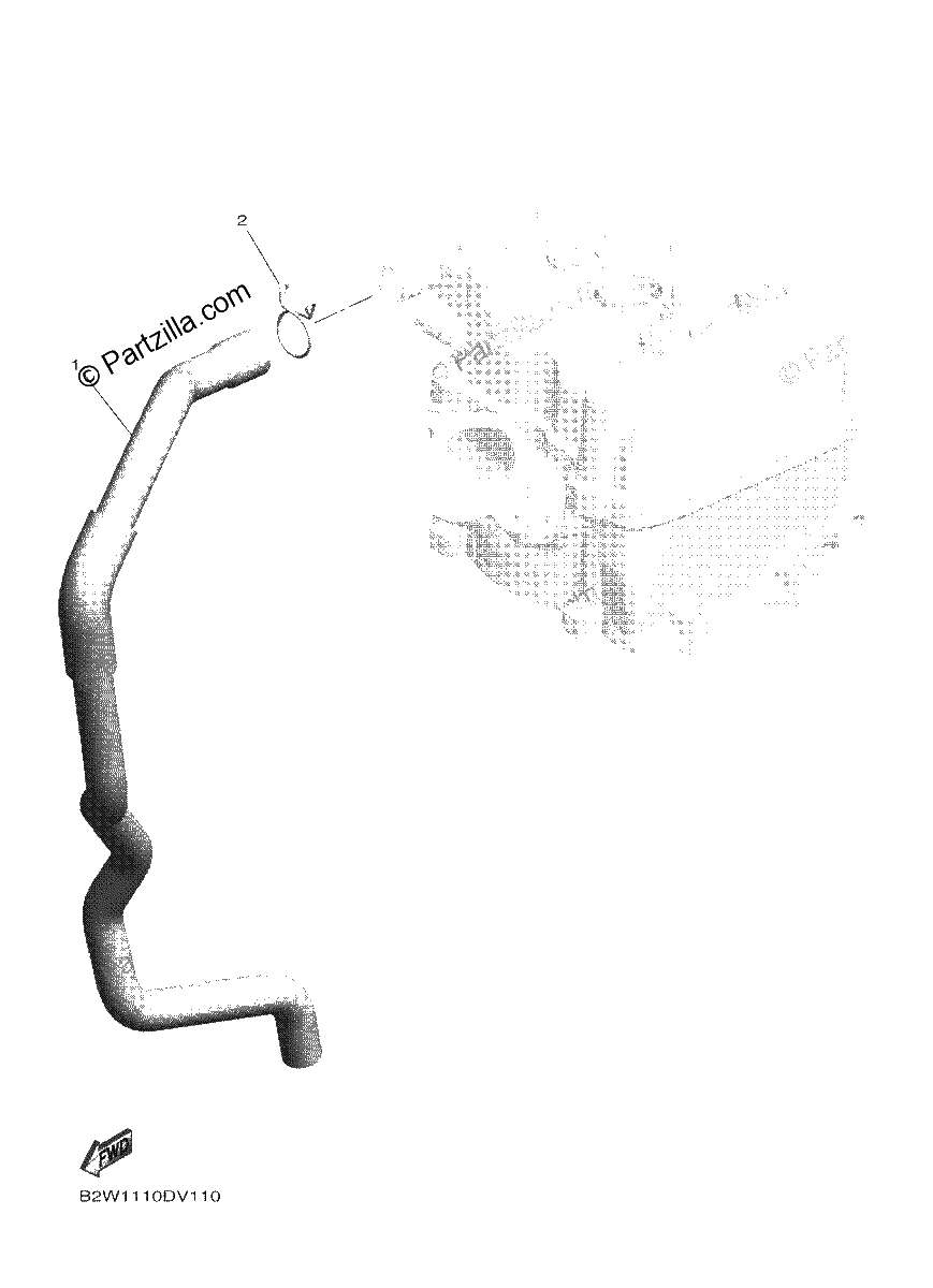 Diagrama de AIR INDUCTION SYSTEM