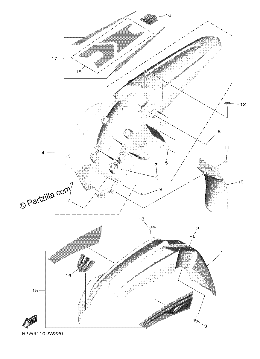 Diagrama de FENDER