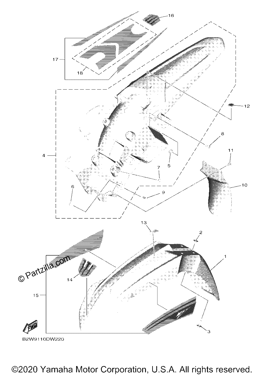 Diagrama de FENDER