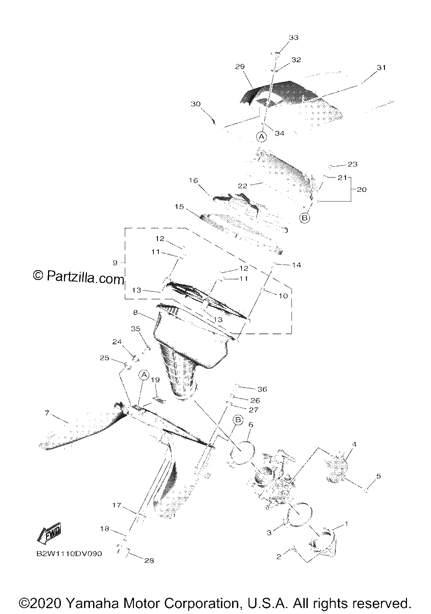 Diagrama de INTAKE