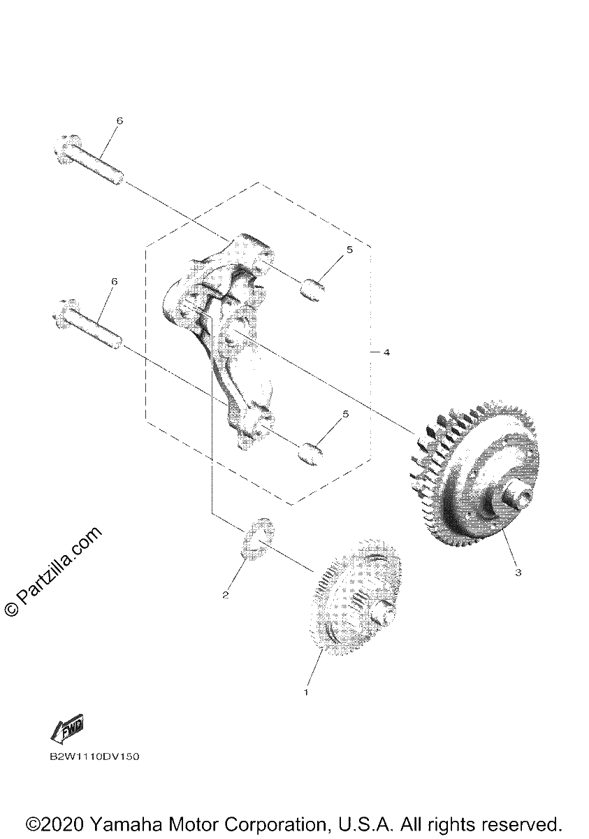 Diagrama de STARTER CLUTCH