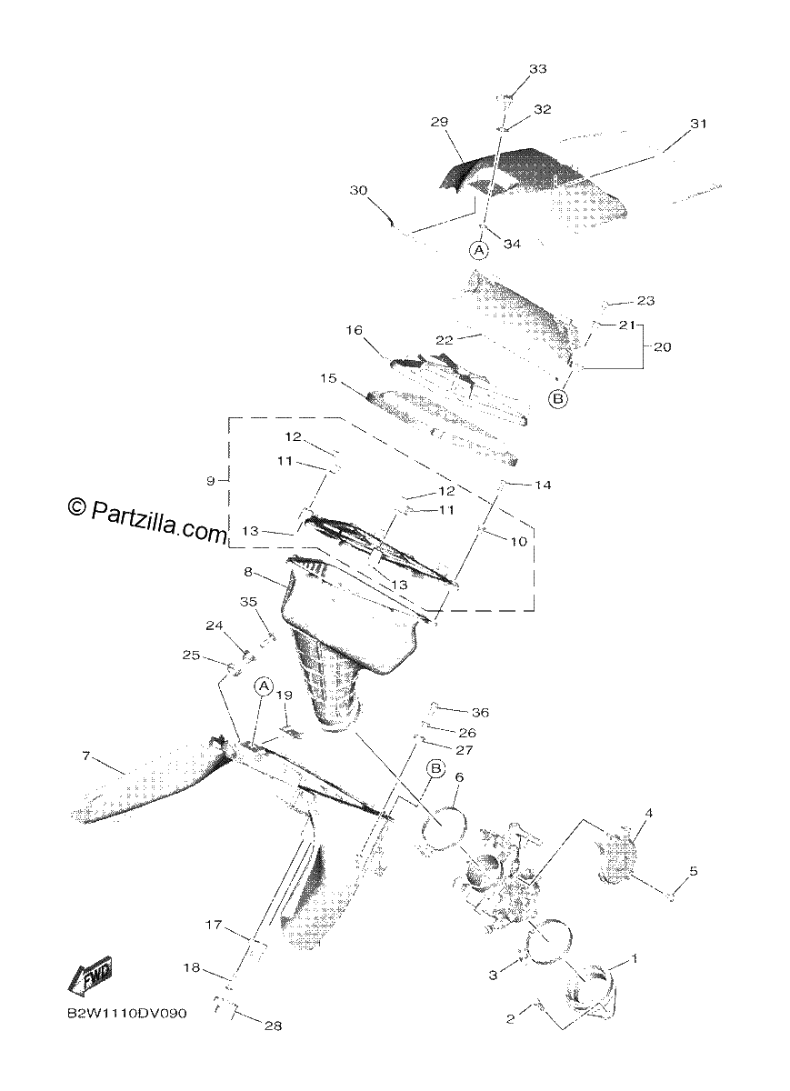 Diagrama de INTAKE