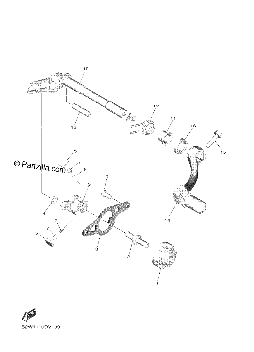 Diagrama de SHIFT SHAFT