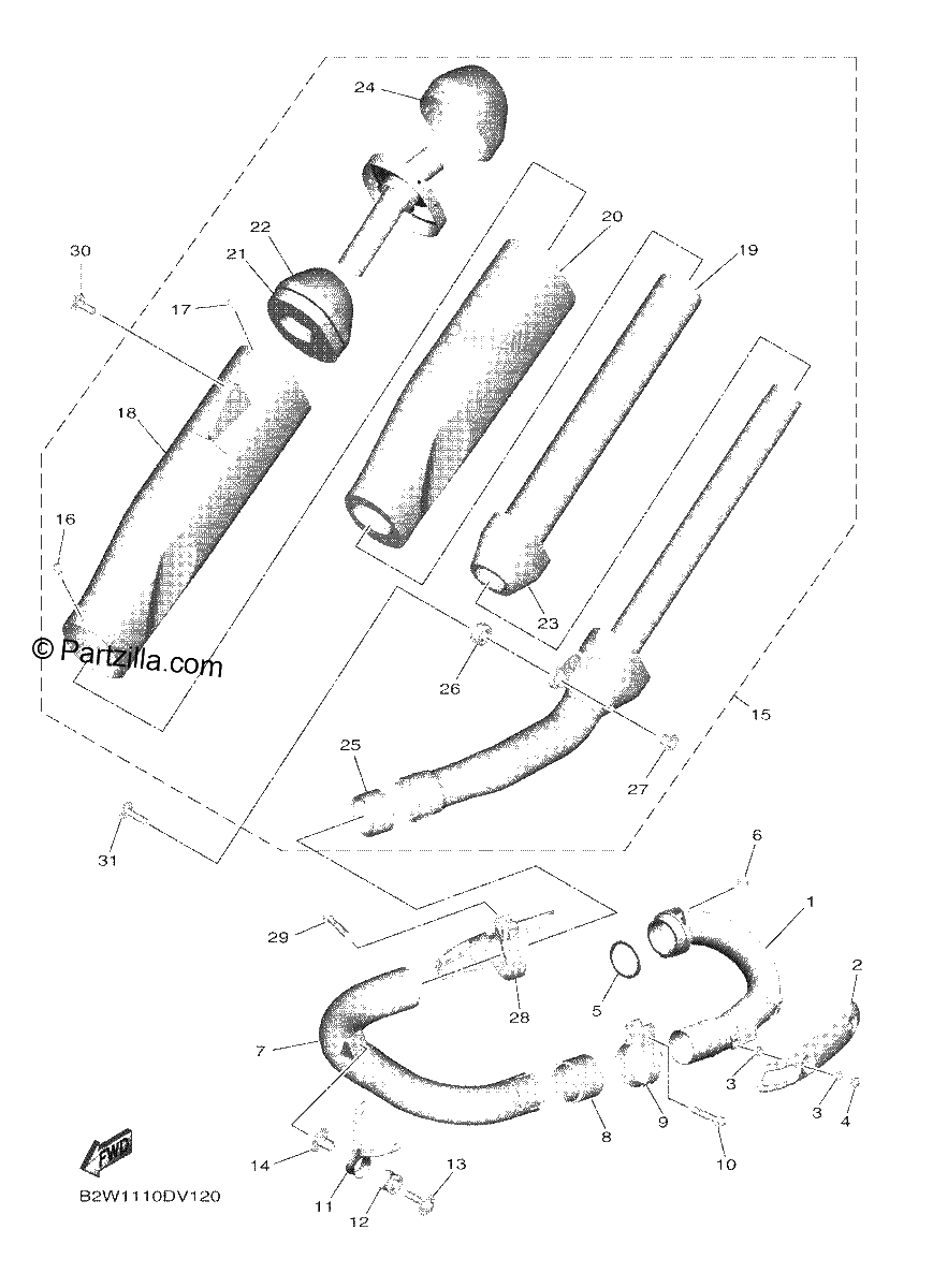 Diagrama de EXHAUST