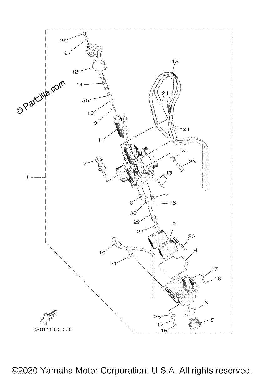 Diagrama de CARBURETOR