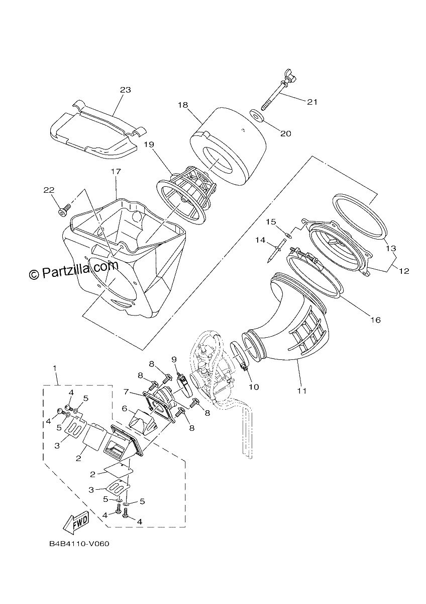 Diagrama de INTAKE