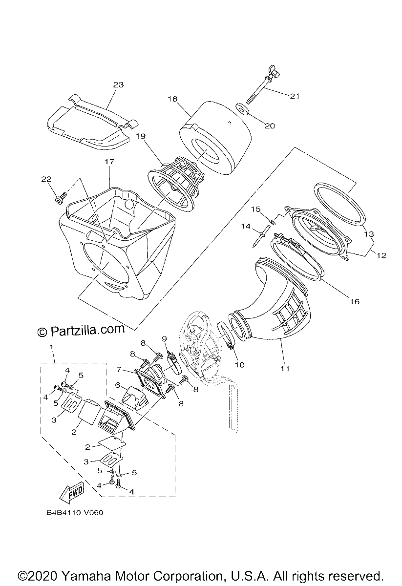 Diagrama de INTAKE