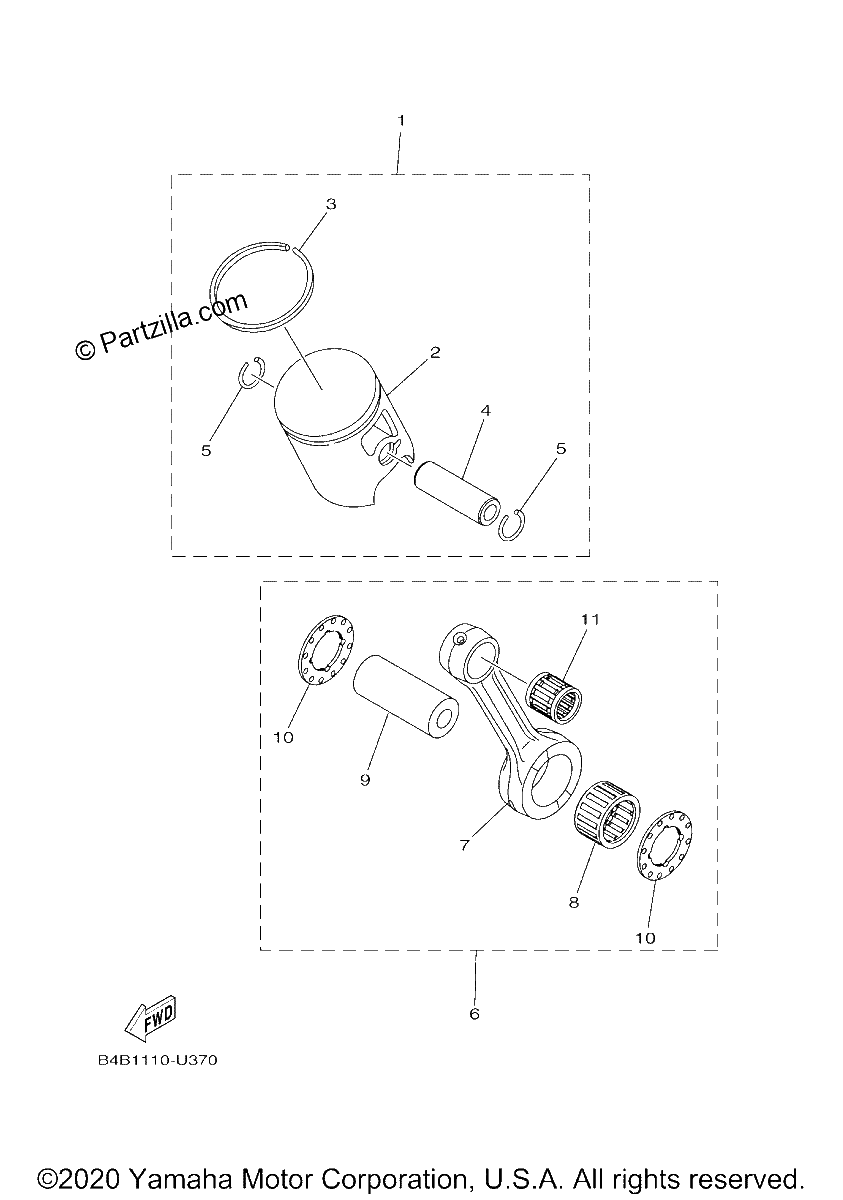 Diagrama de OPTIONAL PARTS 1