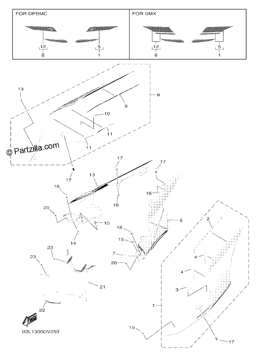 Diagrama de SIDE COVER