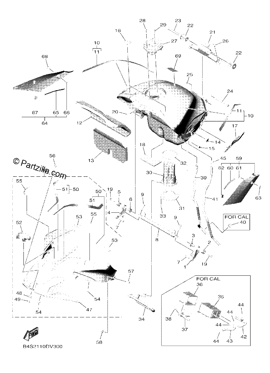 Diagrama de FUEL TANK