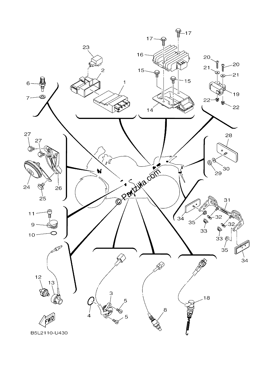 Diagrama de ELECTRICAL 2