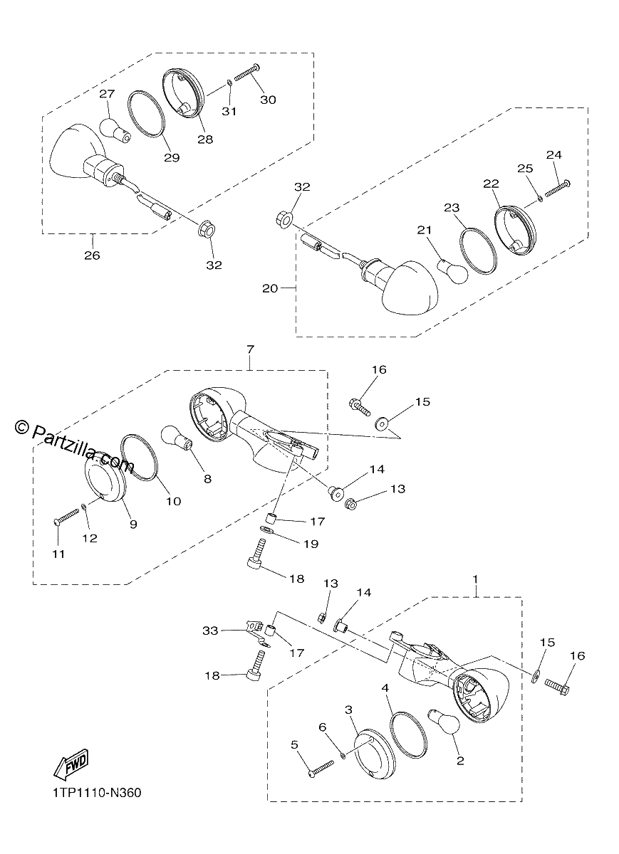 Diagrama de FLASHER LIGHT
