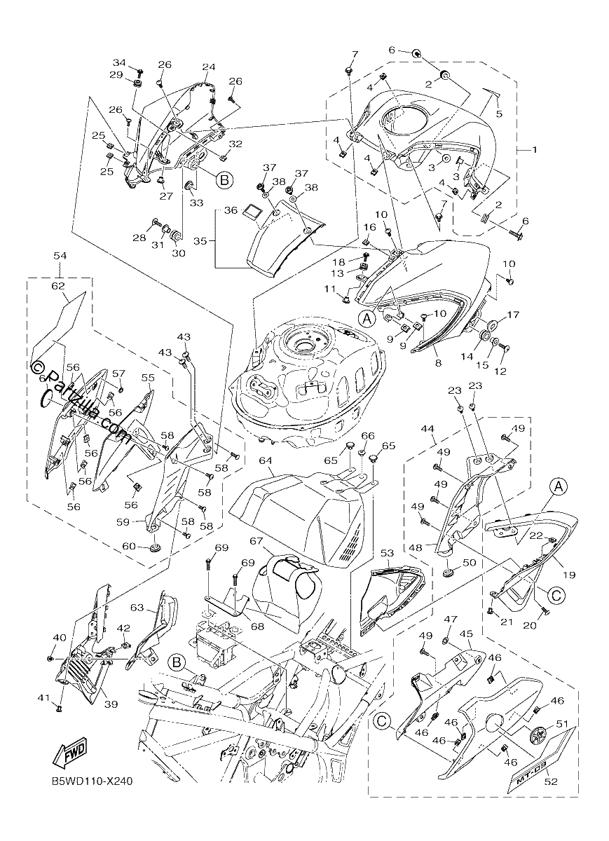 Diagrama de FUEL TANK 2