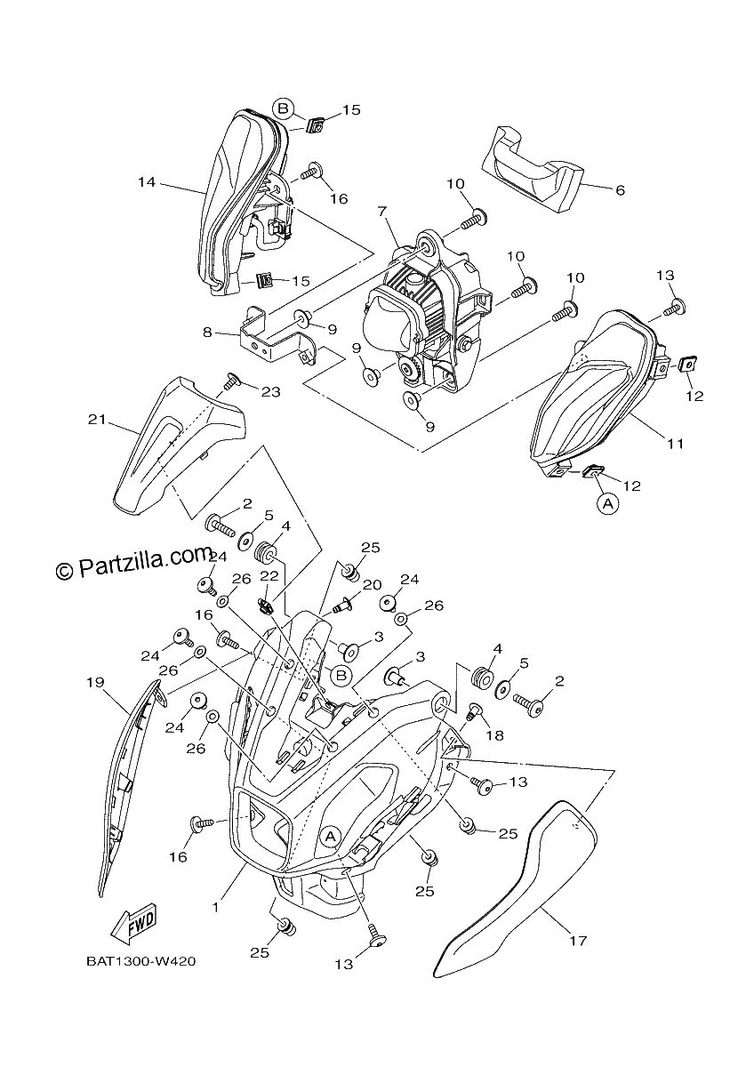 Diagrama de HEADLIGHT