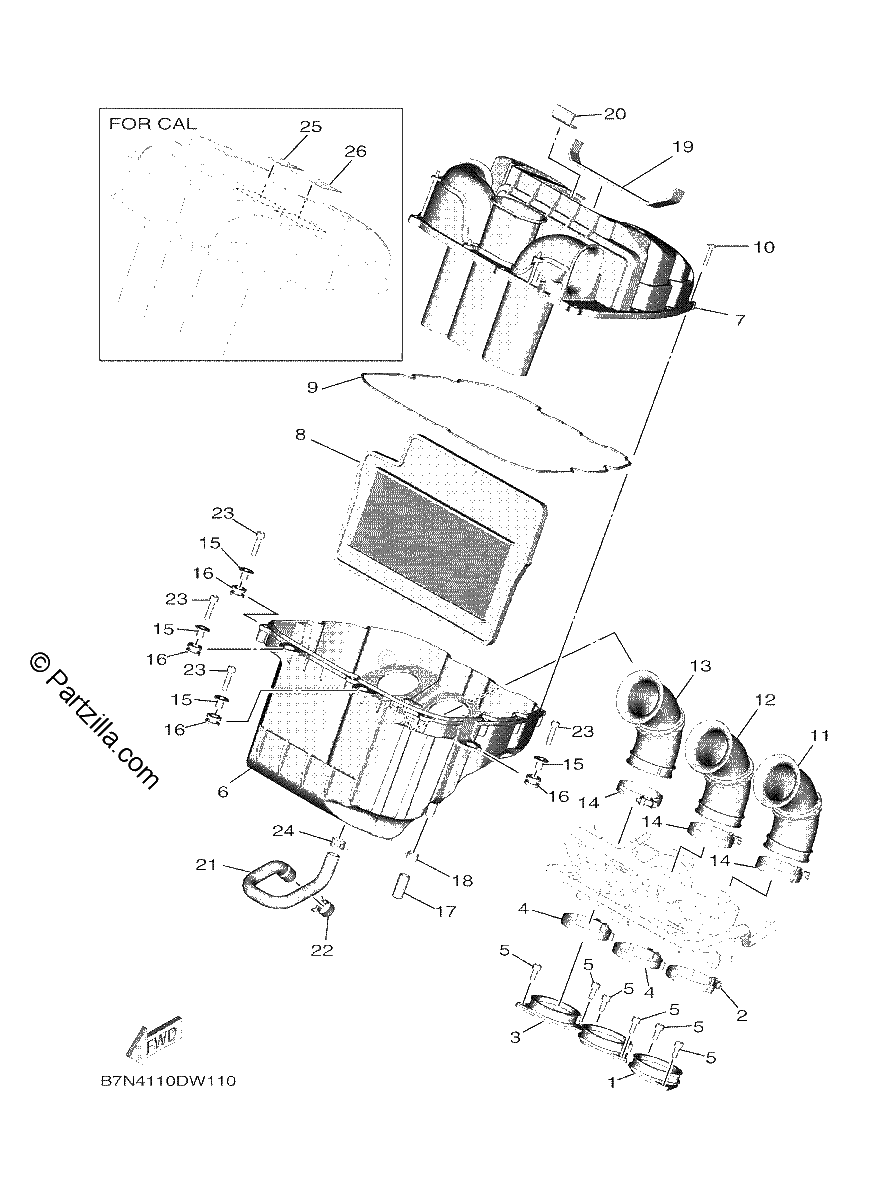 Diagrama de INTAKE 3