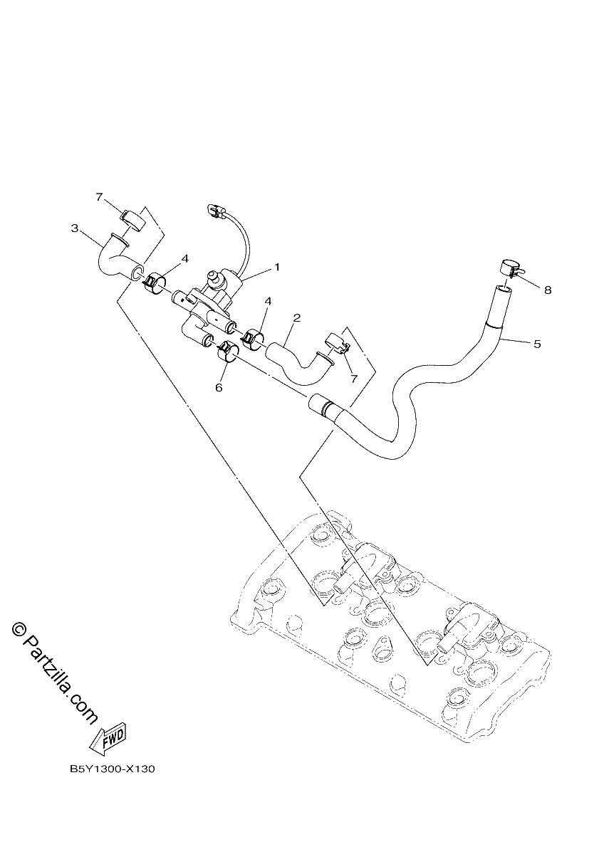 Diagrama de AIR INDUCTION SYSTEM