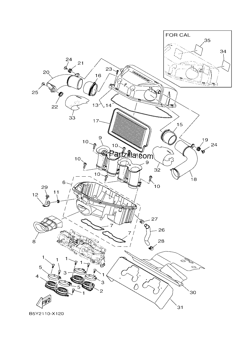 Diagrama de INTAKE