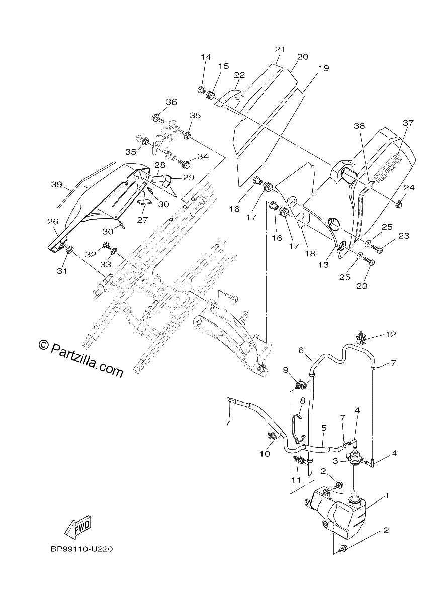 Diagrama de SIDE COVER