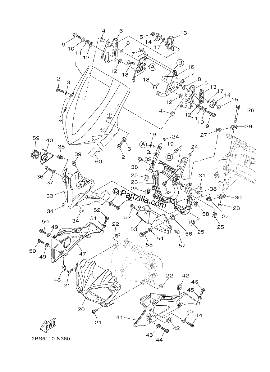 Diagrama de WINDSHIELD