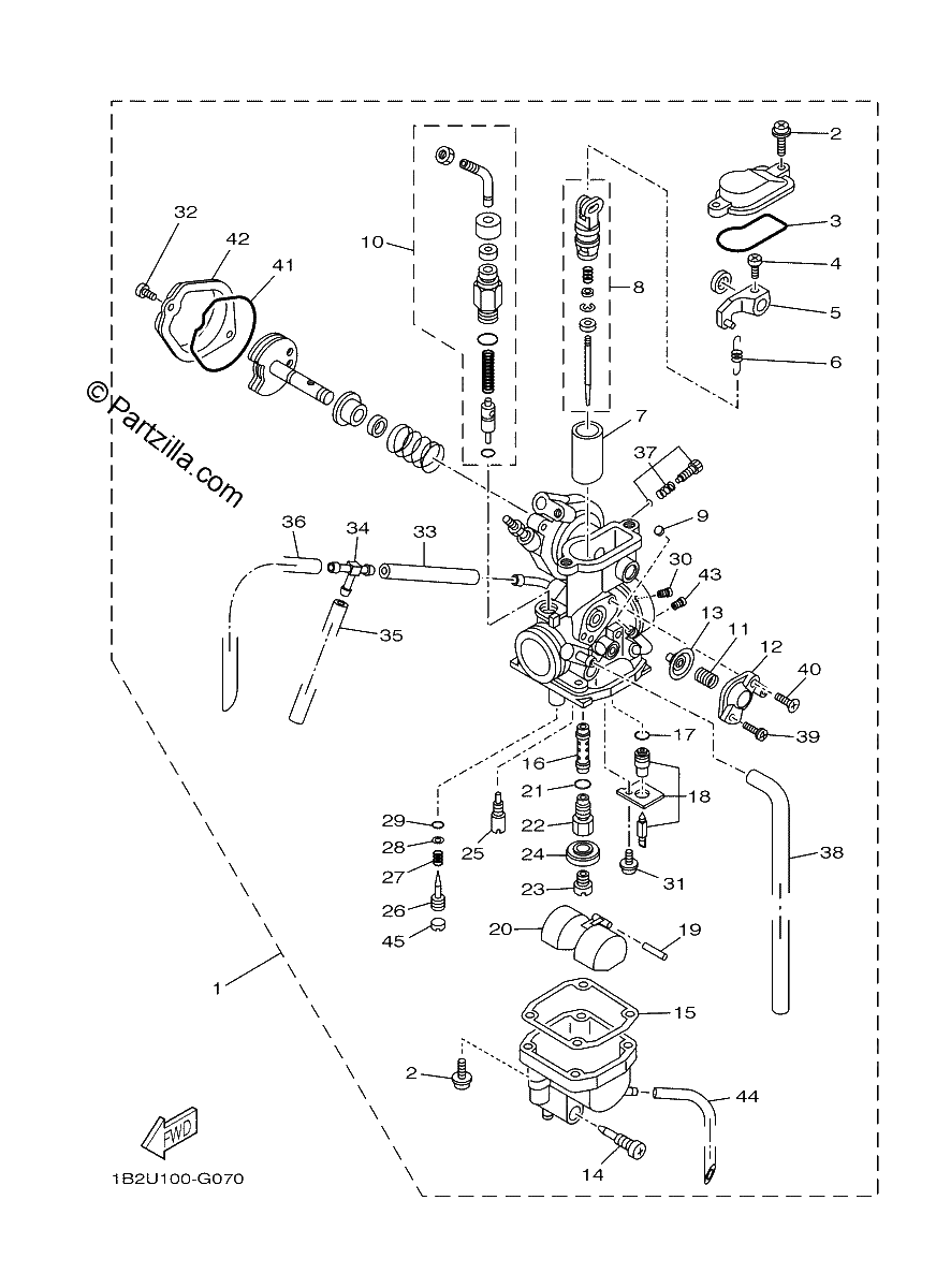 Diagrama de CARBURETOR