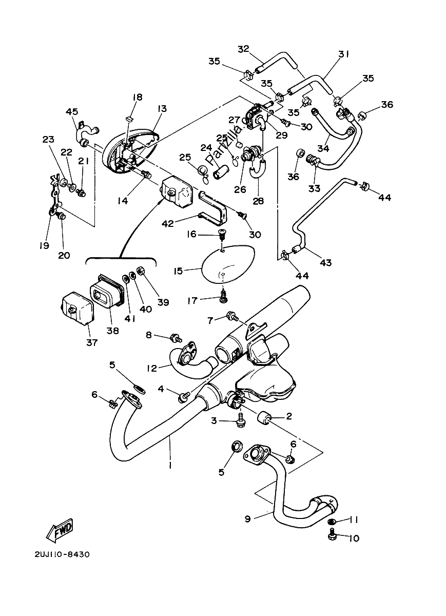 Diagrama de EXHAUST