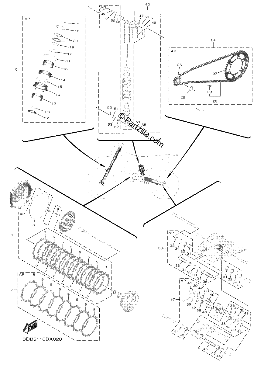 Diagrama de 3 MAINTENANCE PARTS KIT