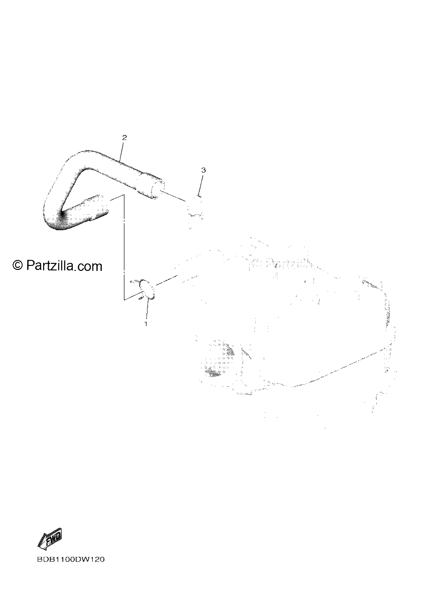 Diagrama de AIR INDUCTION SYSTEM