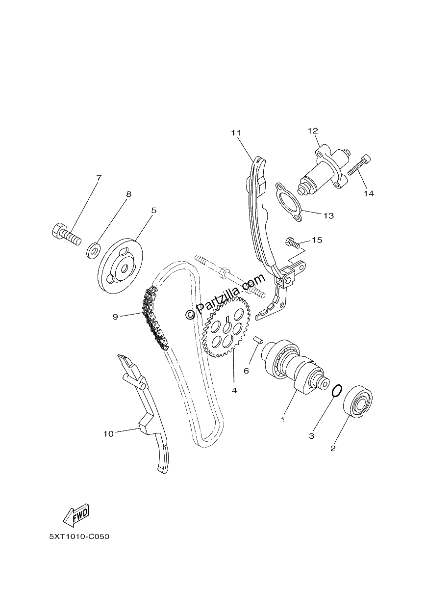 Diagrama de CAMSHAFT CHAIN