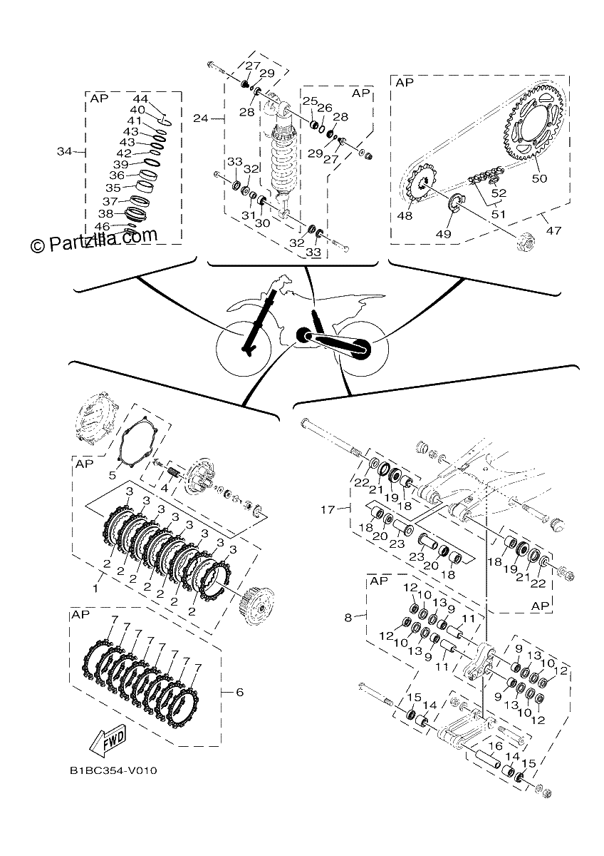 Diagrama de 3 MAINTENANCE PARTS KIT