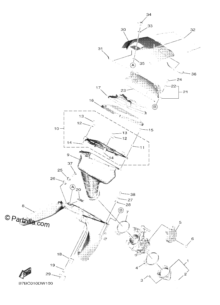 Diagrama de INTAKE