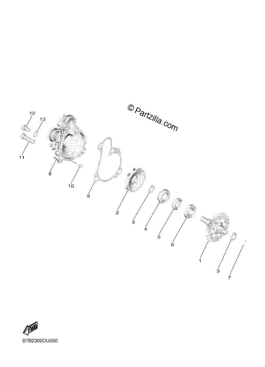 Diagrama de WATER PUMP