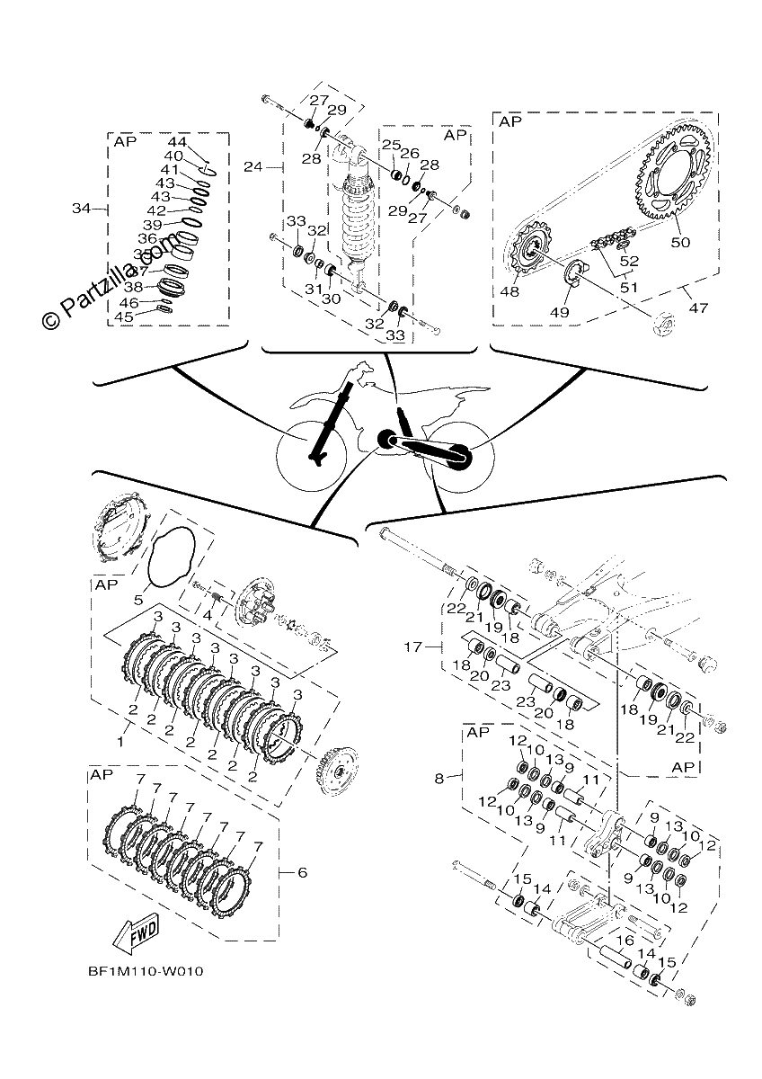 Diagrama de 3 MAINTENANCE PARTS KIT