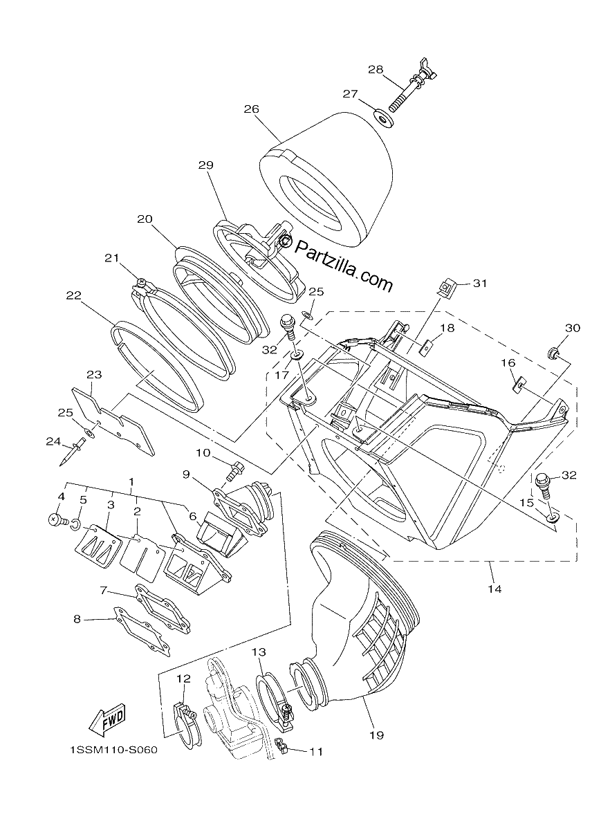 Diagrama de INTAKE