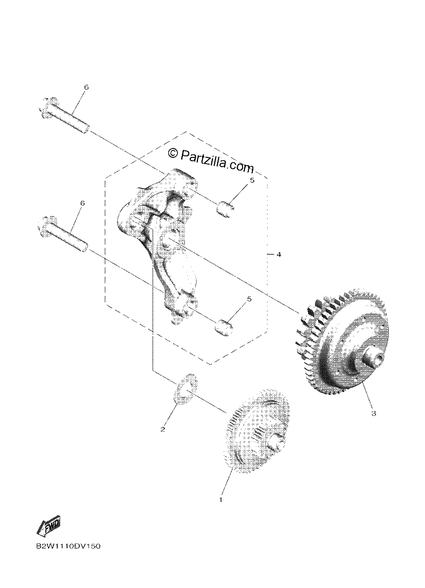 Diagrama de STARTER CLUTCH