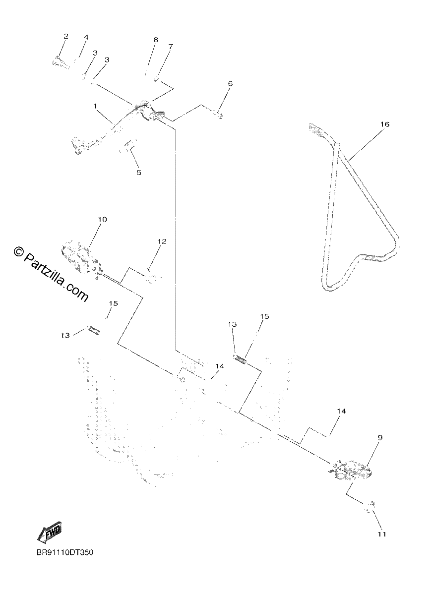 Diagrama de STAND FOOTREST