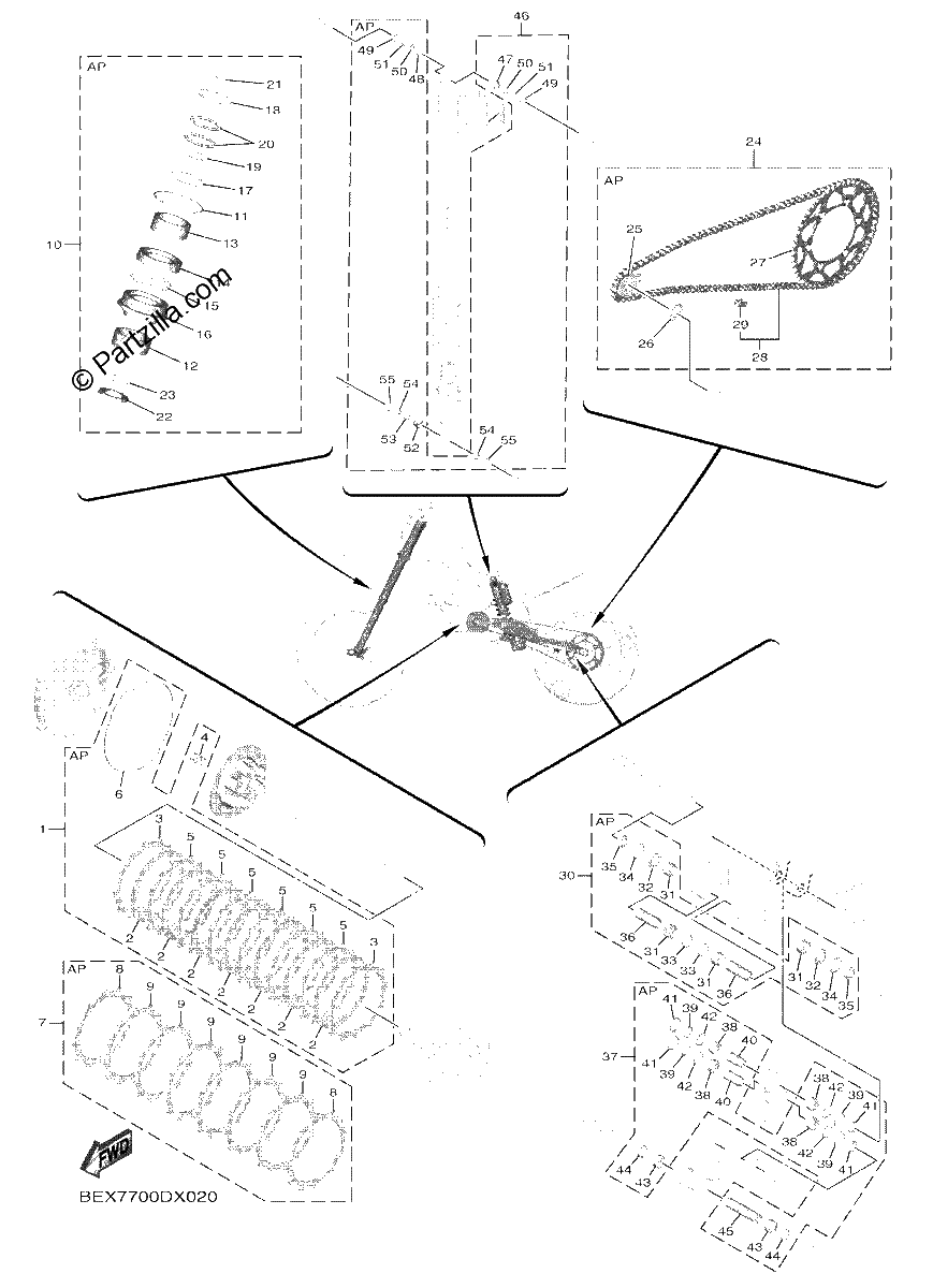 Diagrama de 3 MAINTENANCE PARTS KIT