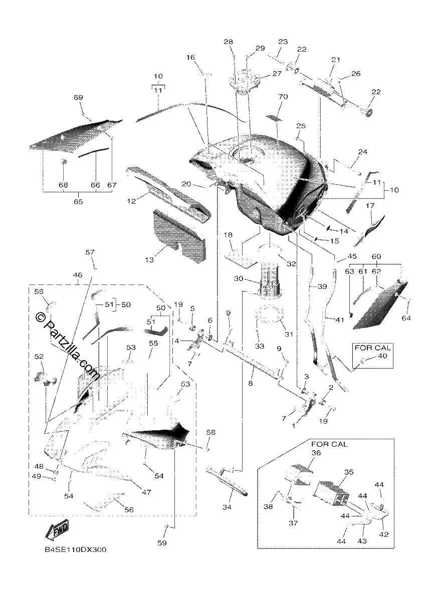 Diagrama de FUEL TANK