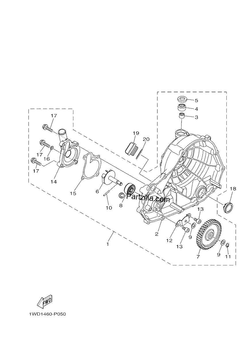 Diagrama de WATER PUMP