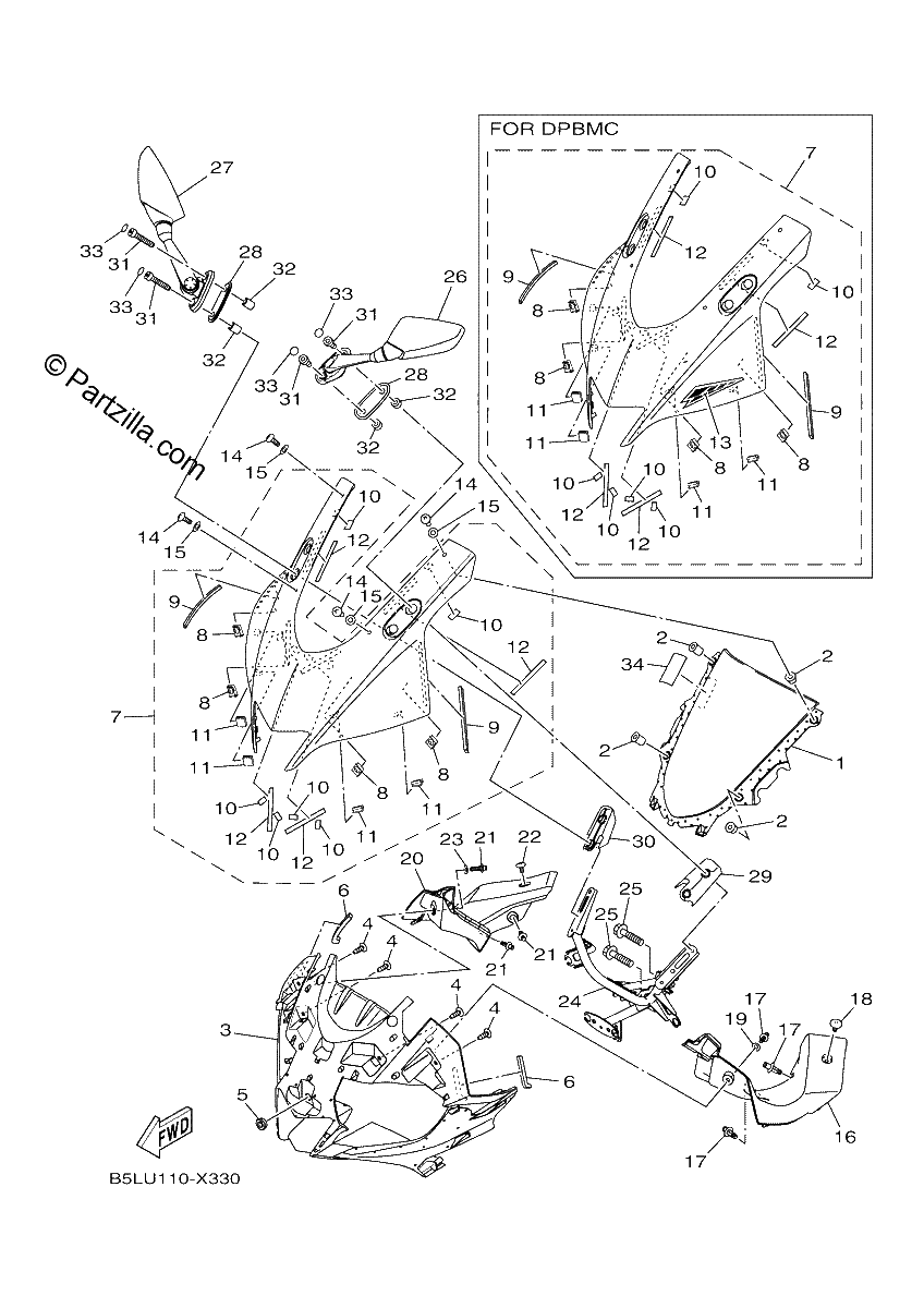 Diagrama de WINDSHIELD