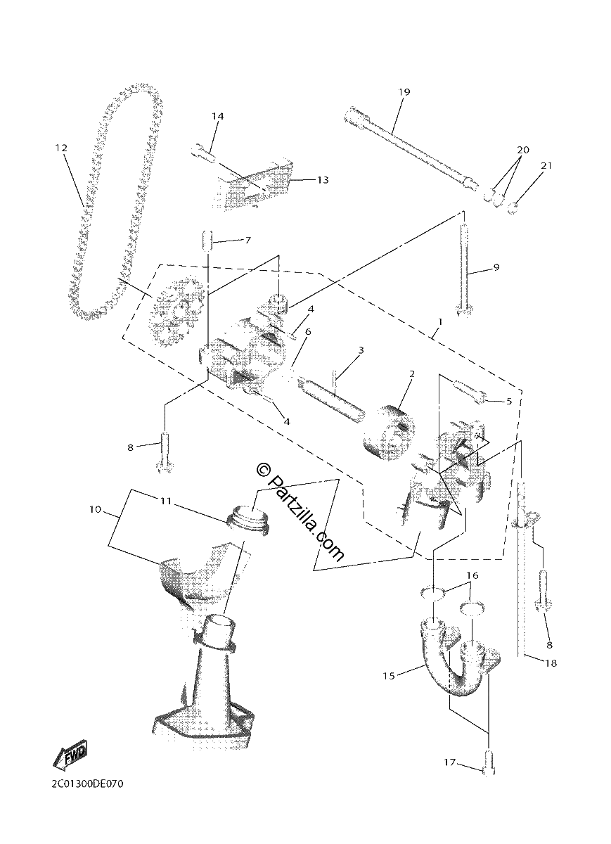 Diagrama de OIL PUMP
