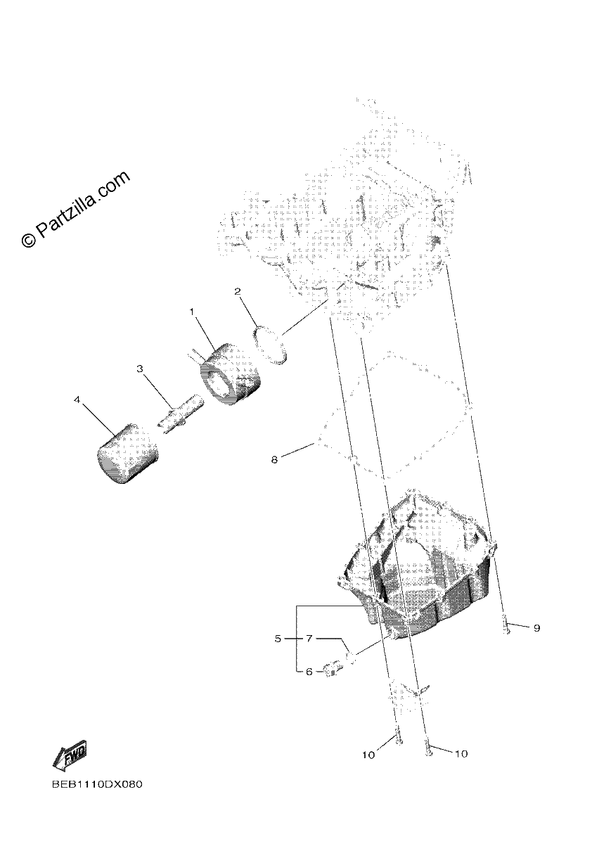 Diagrama de OIL CLEANER