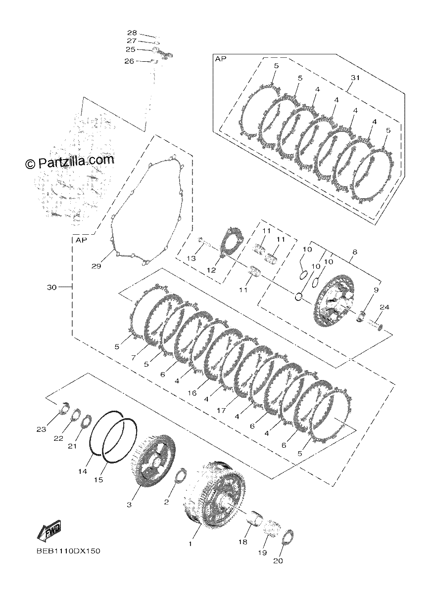 Diagrama de CLUTCH