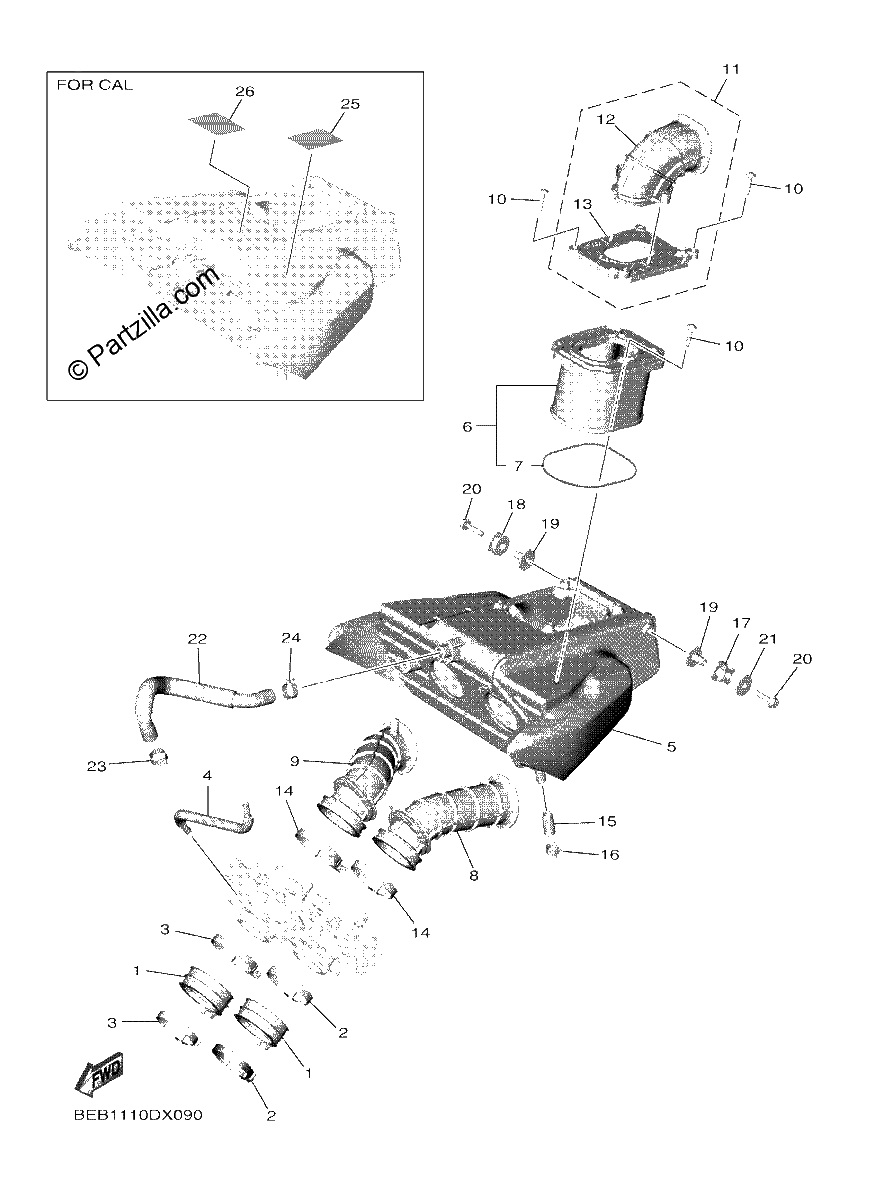 Diagrama de INTAKE
