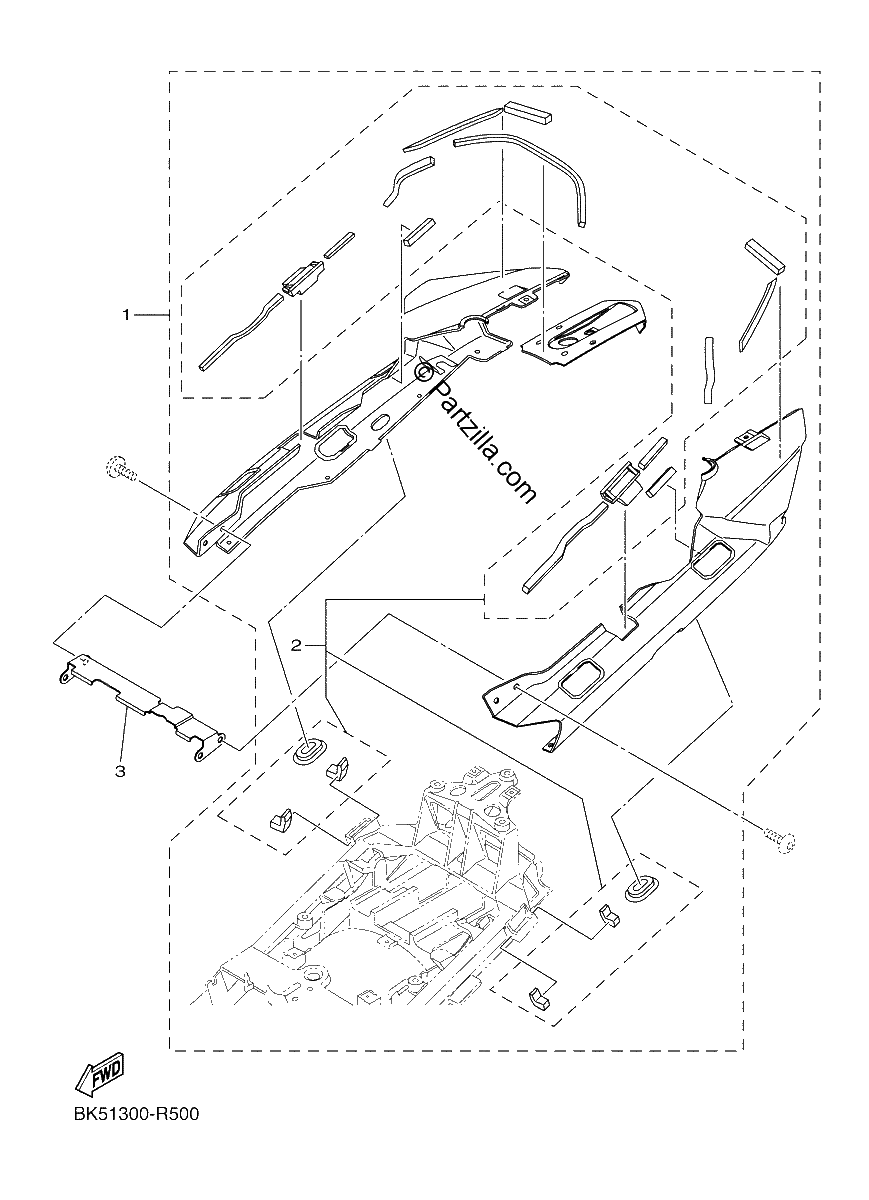 Diagrama de ALTERNATE 1 FOR CHASSIS