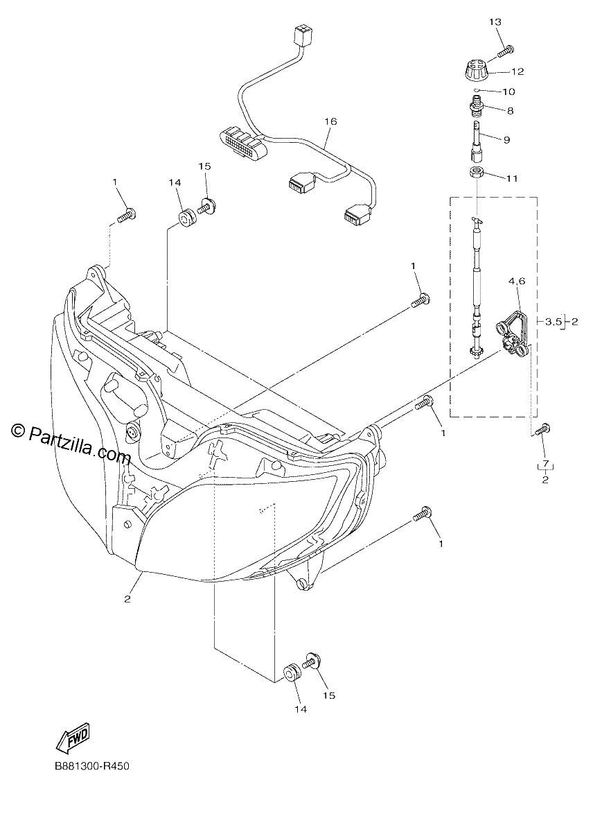 Diagrama de HEADLIGHT