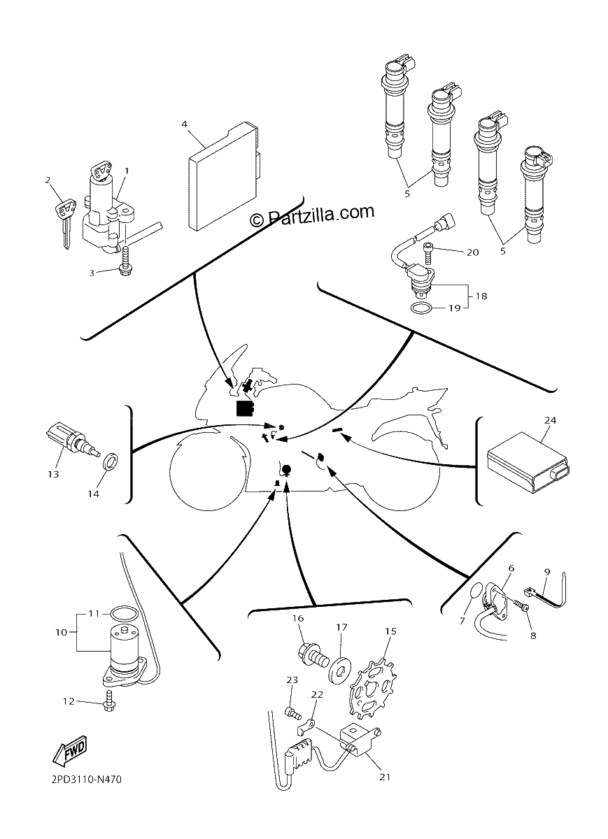 Diagrama de ELECTRICAL 1