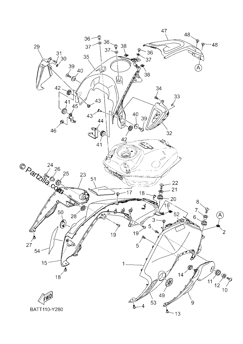 Diagrama de FUEL TANK 2