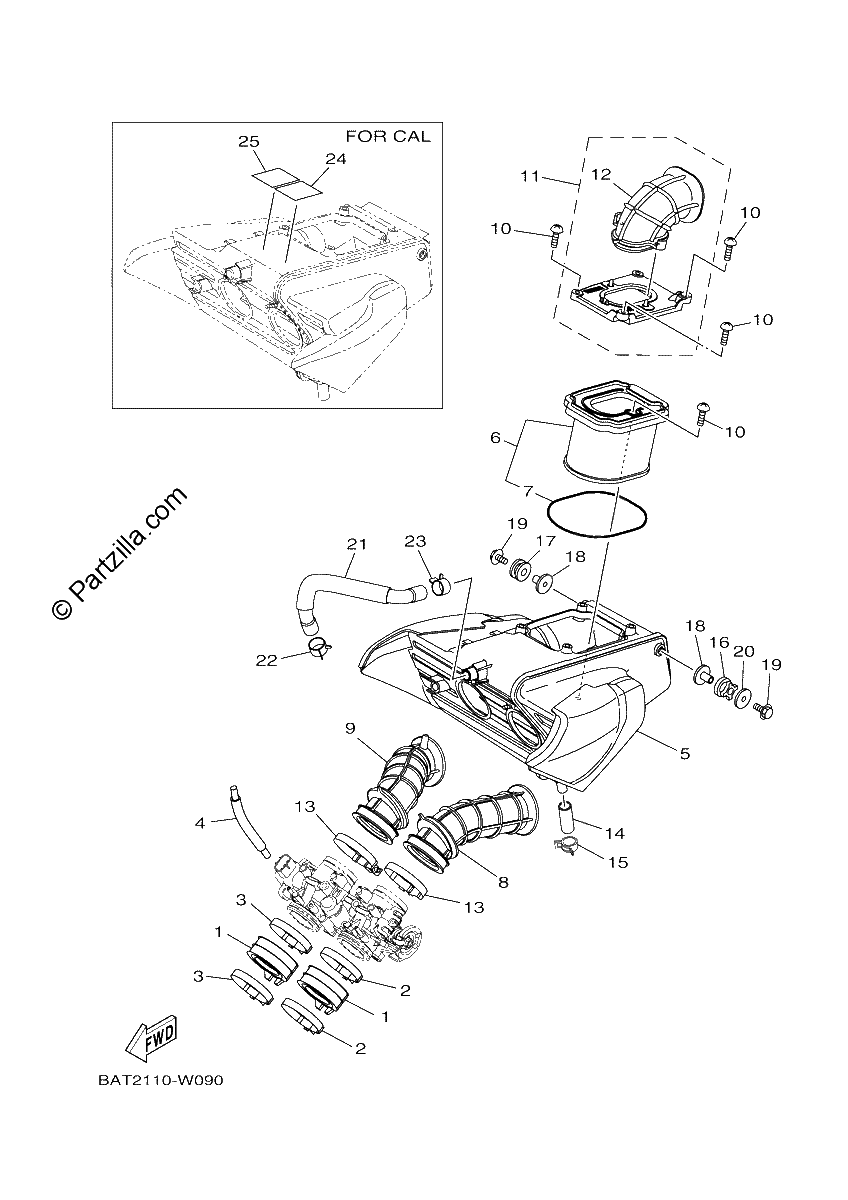 Diagrama de INTAKE