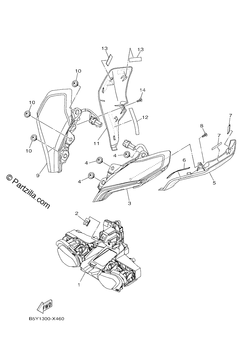 Diagrama de HEADLIGHT