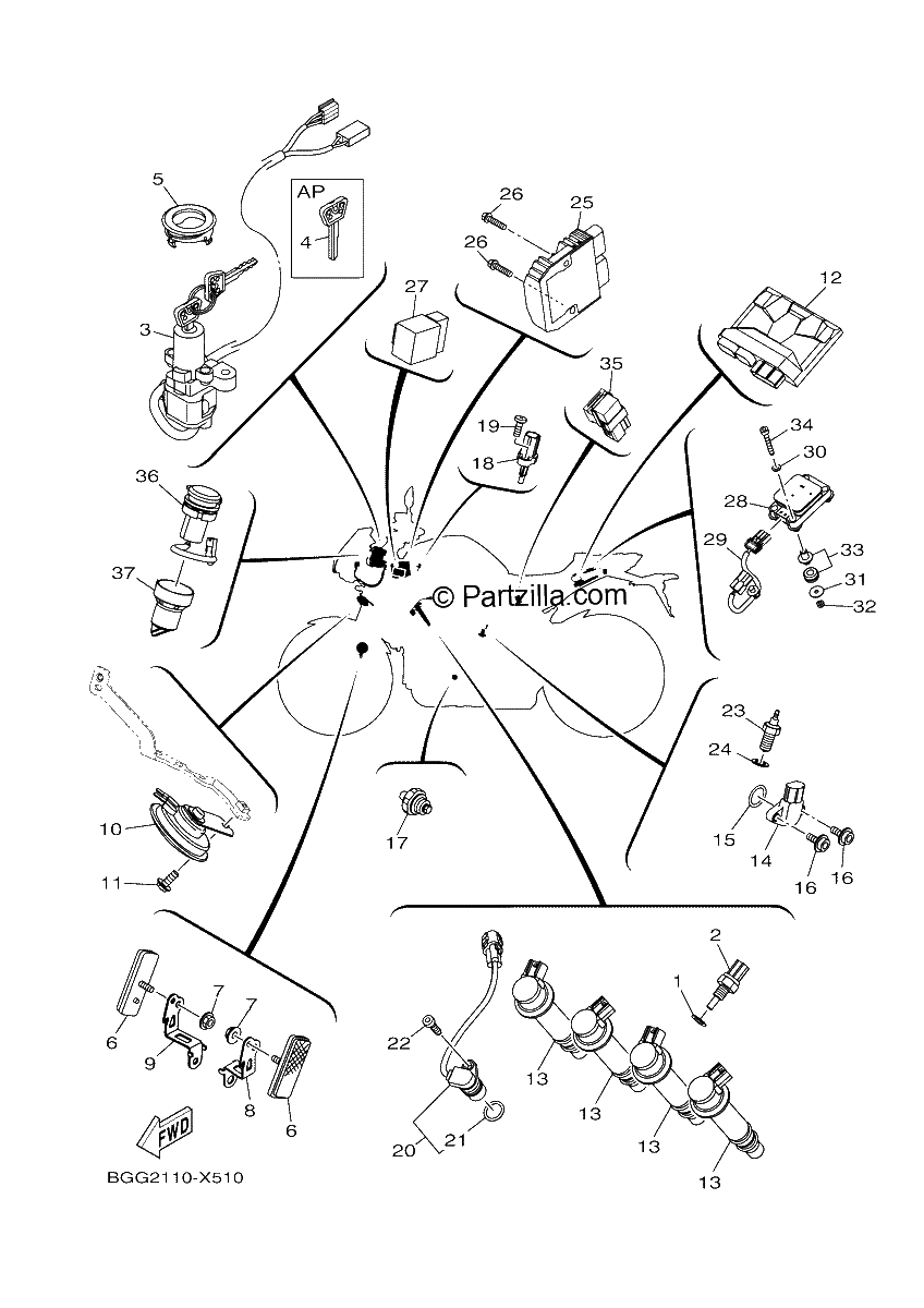 Diagrama de ELECTRICAL 1